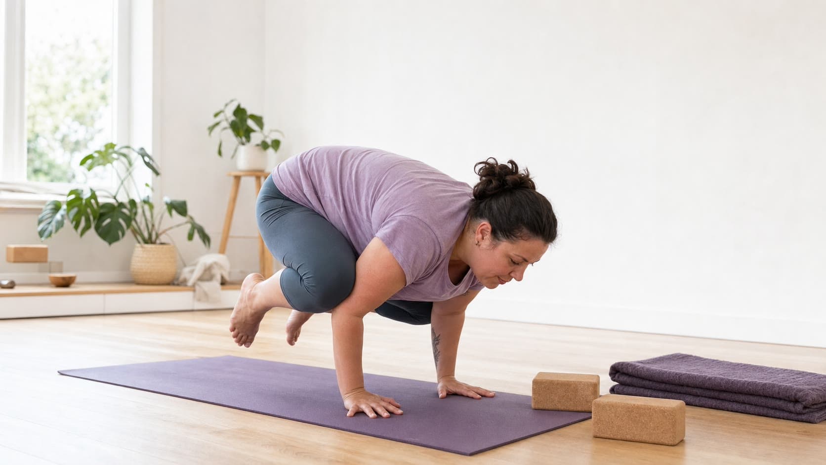 Armbalansen leren: Stapsgewijze Gids naar Je Crow Pose