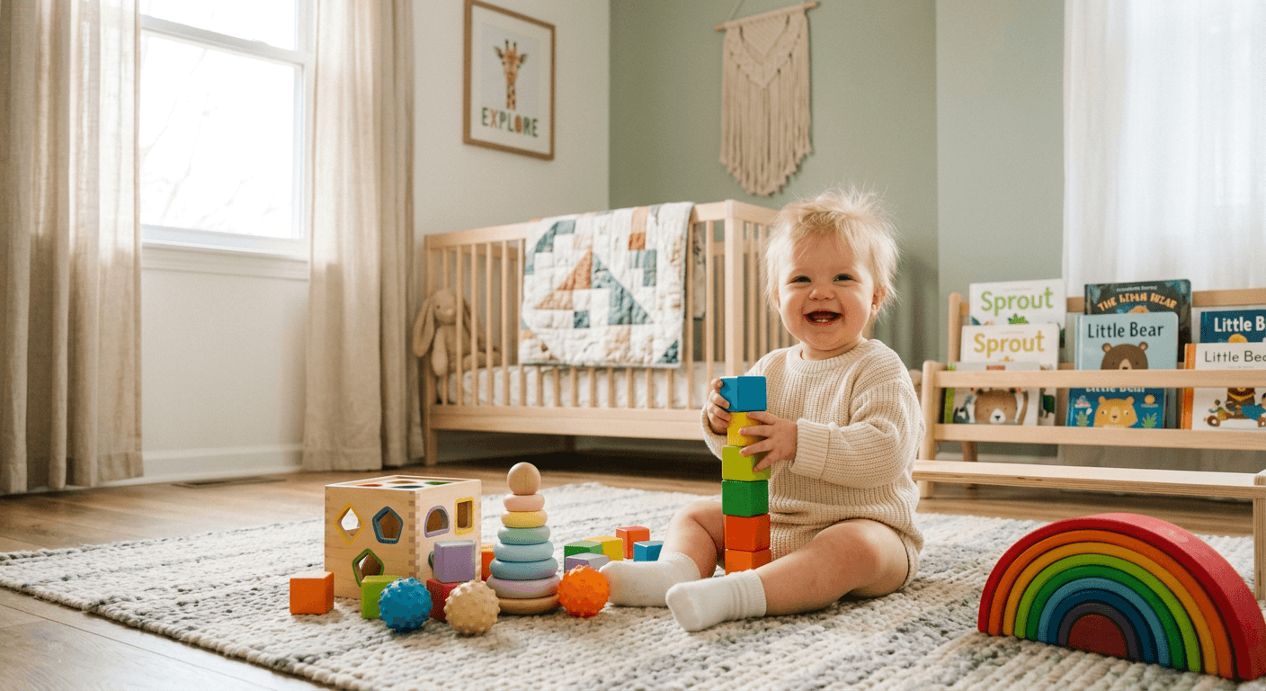 Cognitieve activiteiten 6-9 maanden: 8 spelletjes