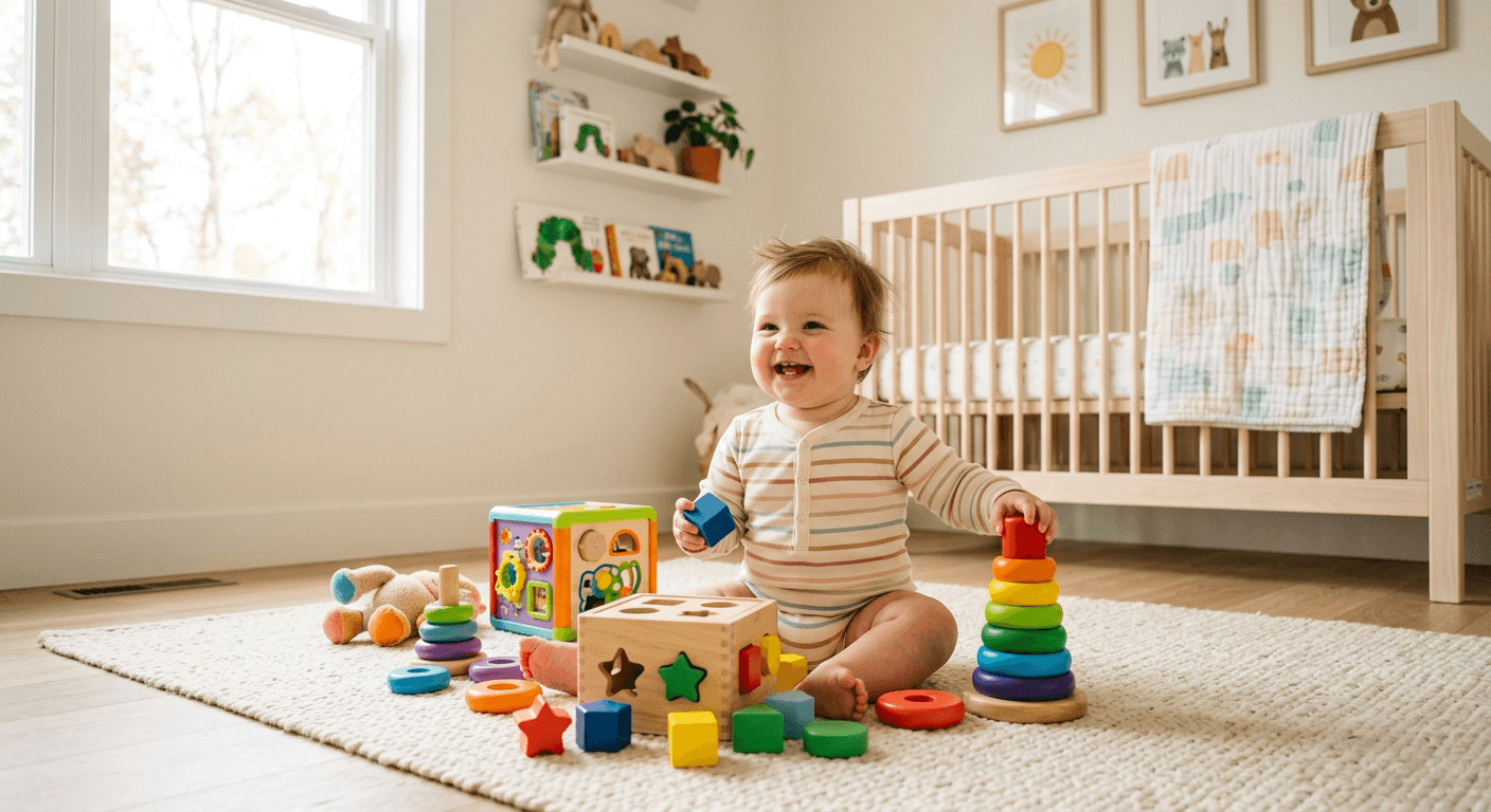 Creatieve activiteiten voor baby's van 0-3 maanden