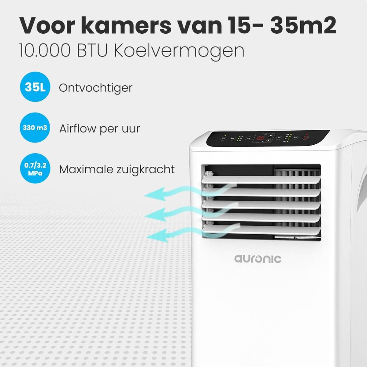 Auronic AU3134 mobiele airco thumbnail 4