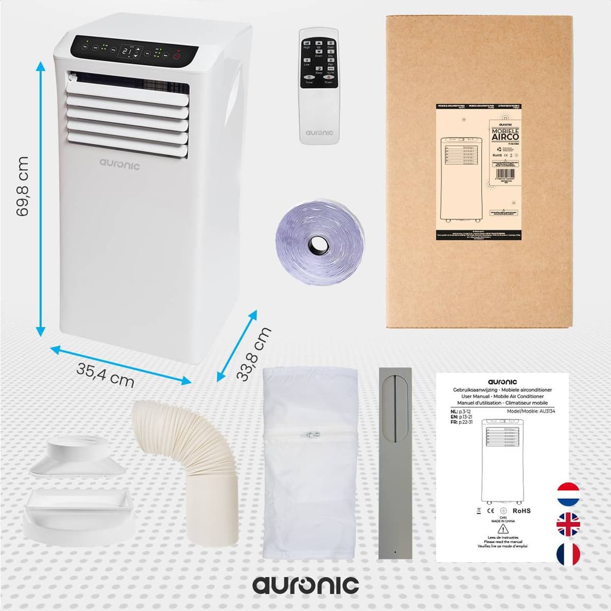 Auronic AU3134 mobiele airco thumbnail 7