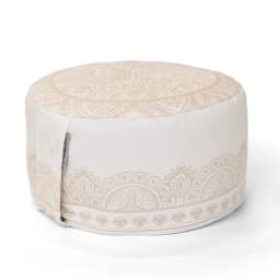 Productfoto van Love Generation Meditatiekussen │ Rond │ Boho Chic Wit