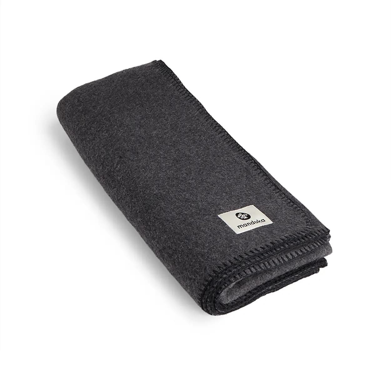 Manduka Essential Wool Yoga Blanket - Thunder