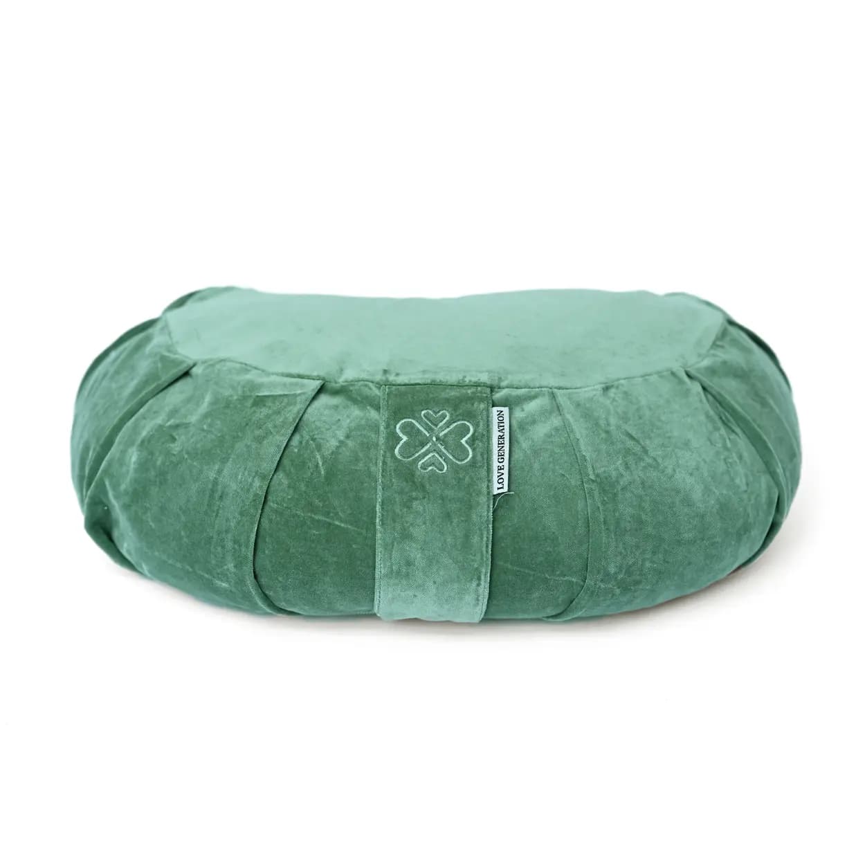 Love Generation Meditatiekussen │ Halve Maan │ Sea Green