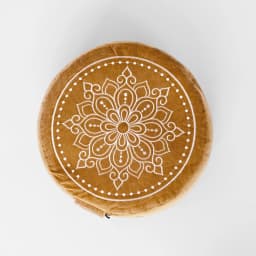 Productfoto van Love Generation Meditatiekussen │ Mandala │ Velvet │ Gold