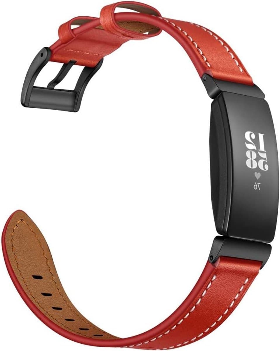 Genuine Leather Sportieve Vervangband voor Fitbit Inspire/Inspire HR - Stijlvolle Polsband met Metaalgesp voor Fitness Tracker, Duurzaam en Comfortabel thumbnail 7