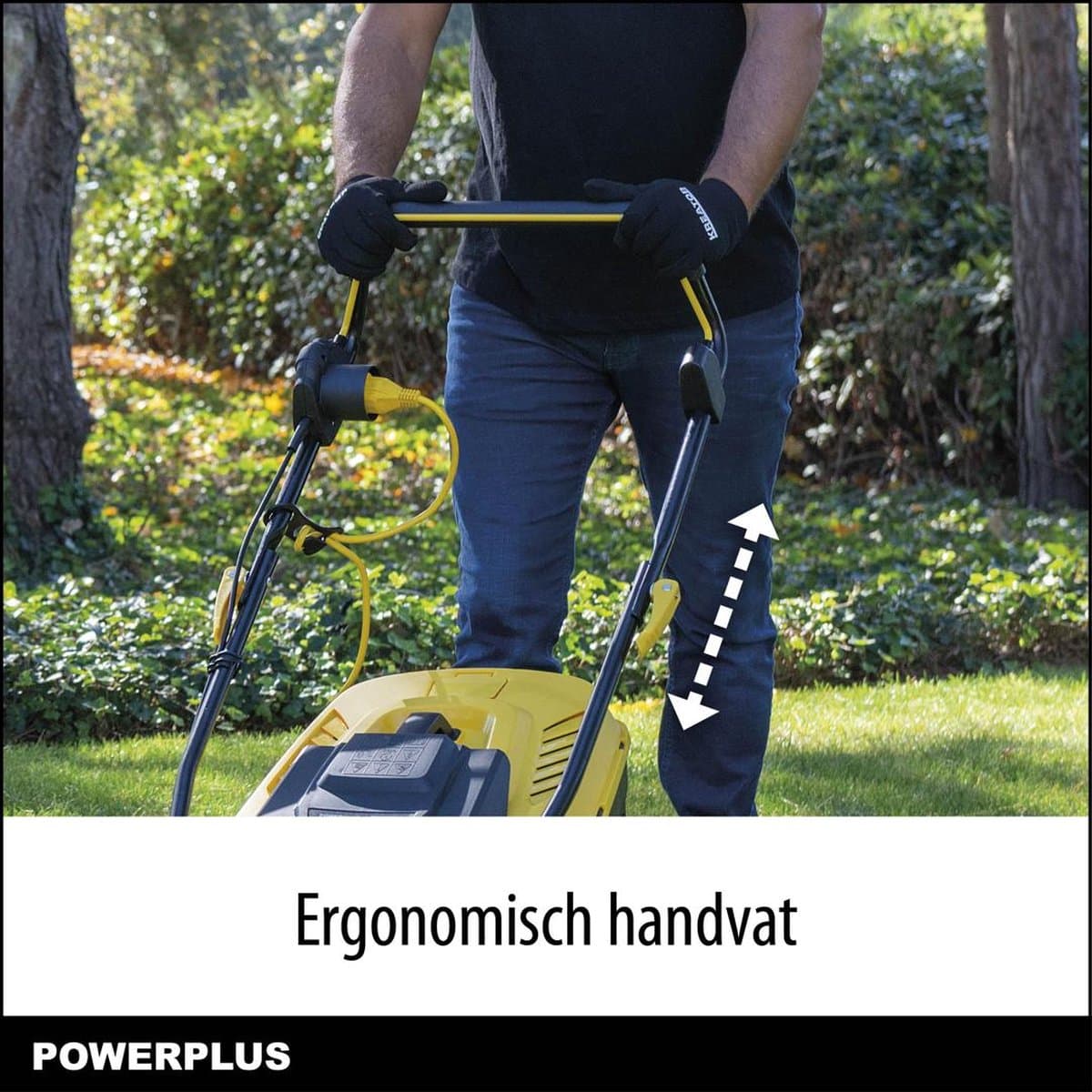 Powerplus Elektrische Grasmaaier POWXG6281 - 2000 W, 420 mm Ø grasmaaier met grasopvangbak, mulching en achteruitworp thumbnail 4