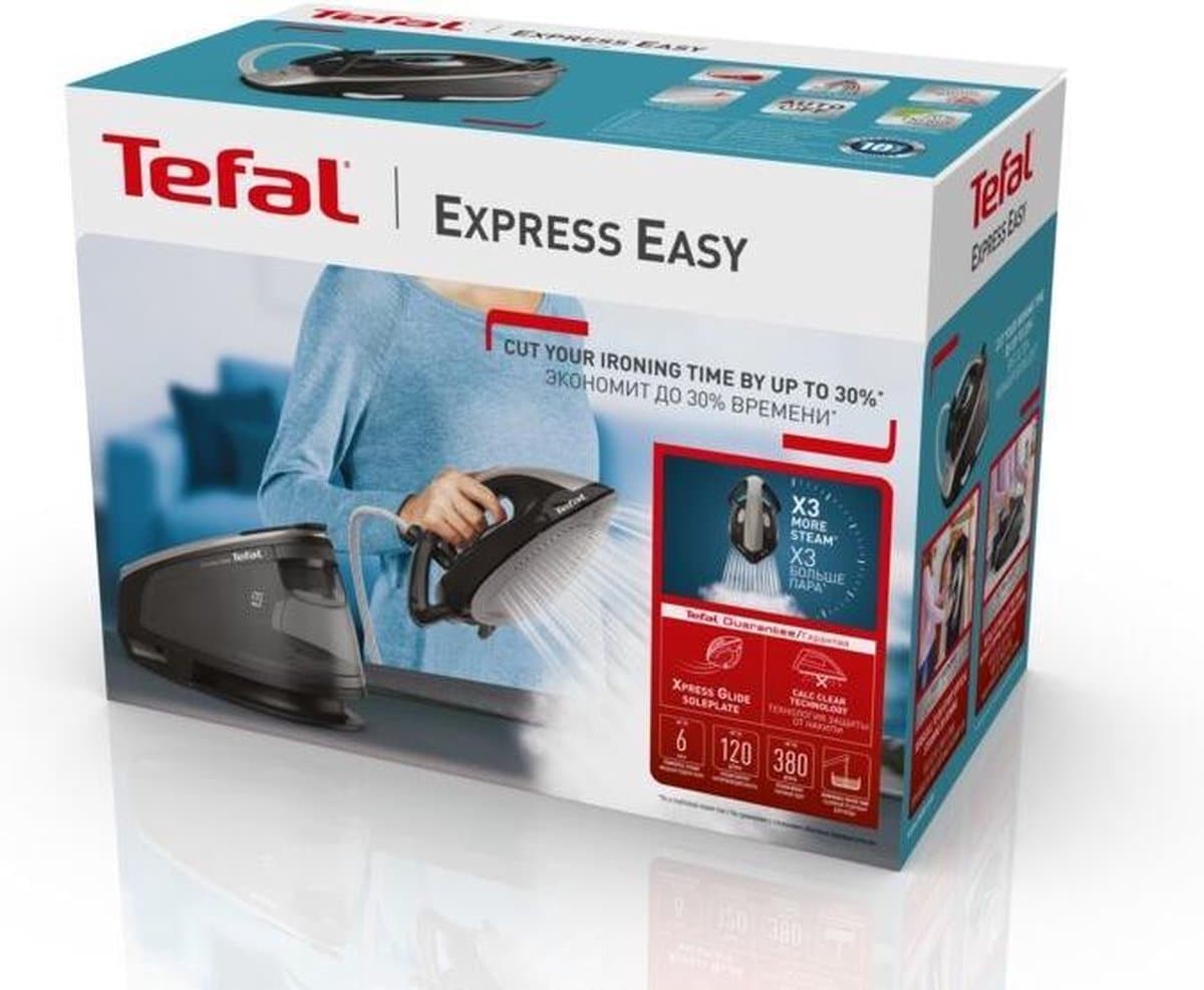 Tefal Express Easy SV6140: 2200W stoomgenerator met 6 bar thumbnail 5