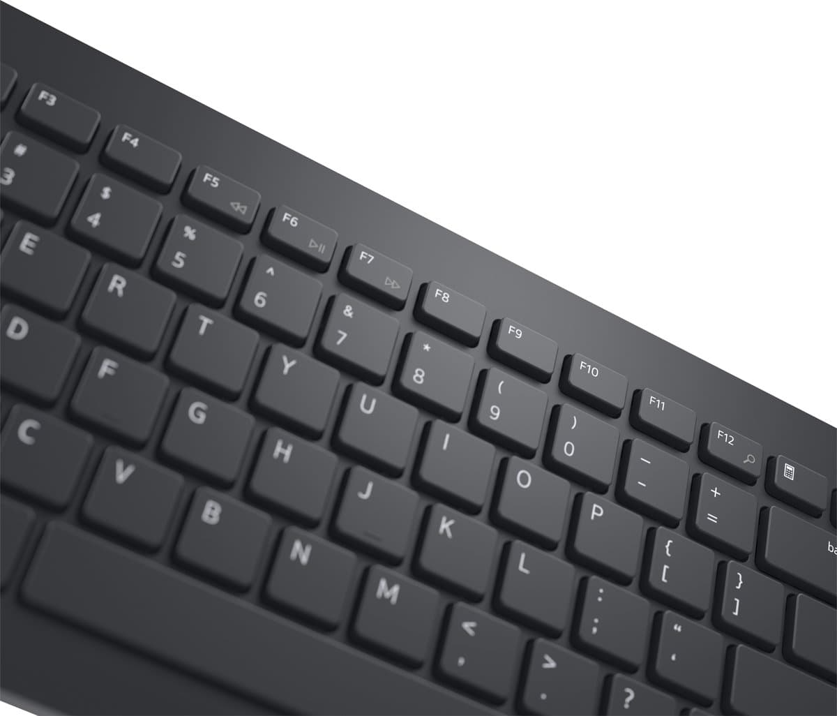 DELL KM3322W toetsenbord Inclusief muis RF Draadloos QWERTY US International Zwart thumbnail 7