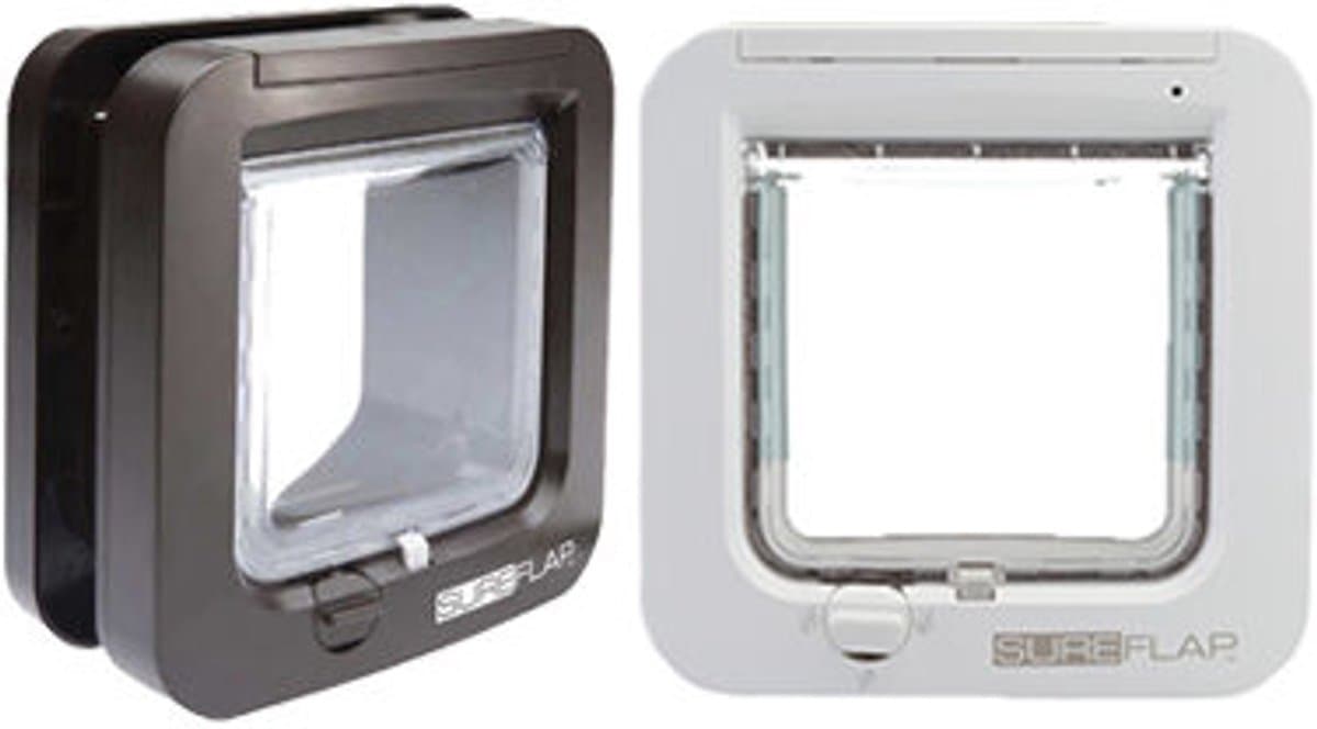 SureFlap Microchip - Kattenluik - Grijs Wit - 12 x 14 cm thumbnail 5