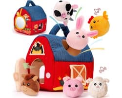 Productfoto van Montessori Boerderij Pluche Speelset
