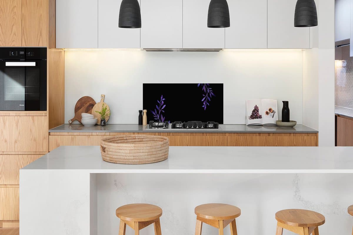 KitchenYeah Spatscherm 100x50 cm - Moederdag quote aluminium thumbnail 4