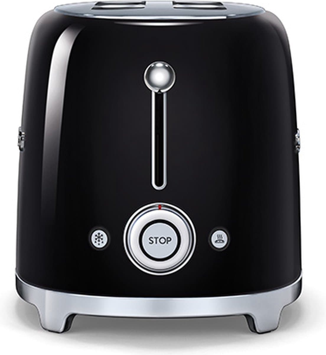 SMEG TSF02BLEU - Broodrooster - Zwart - 2x4 - 1500W - 6 niveaus thumbnail 7