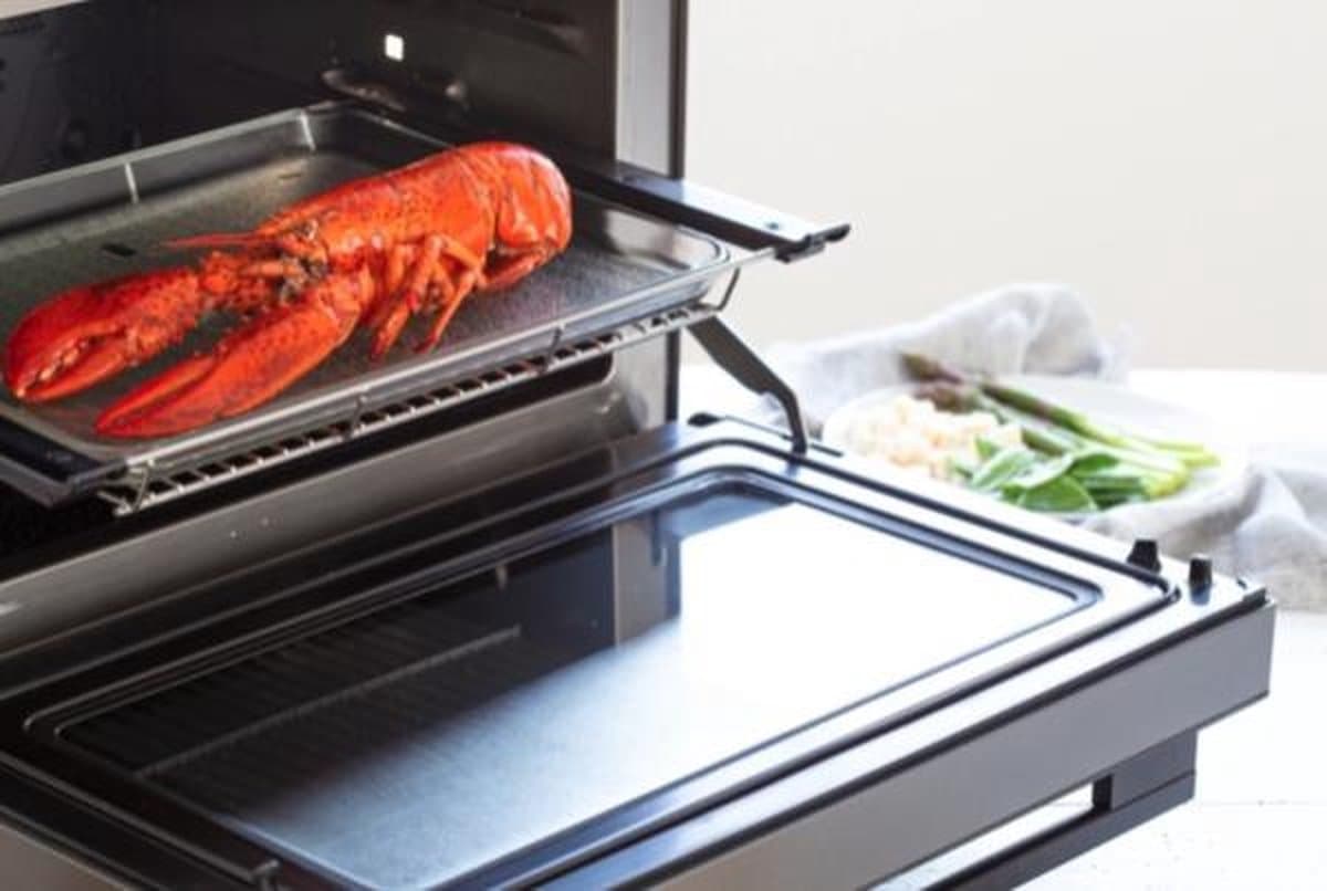 Panasonic NN-CS88LBEPG - Combi-Magnetron met Grill - Stoomoven - 31L - max 230°C - 1300W - 36 automatische programma's - Inclusief bakplaat - Zwart thumbnail 5