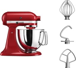 Productfoto van KitchenAid Artisan 5KSM125EER: Keizerrood