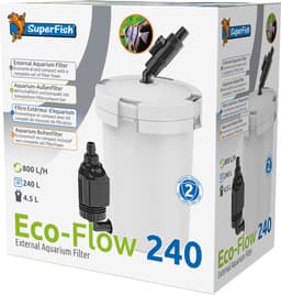 Productfoto van SUPERFISH ECO FLOW 240 Extern Aquarium Filter