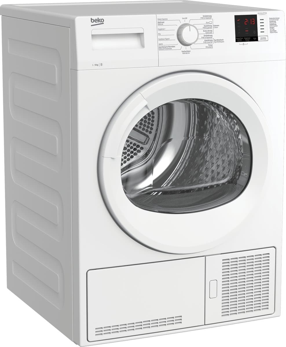 Beko DCU9123TXW - Condensdroger - NL/FR thumbnail 3