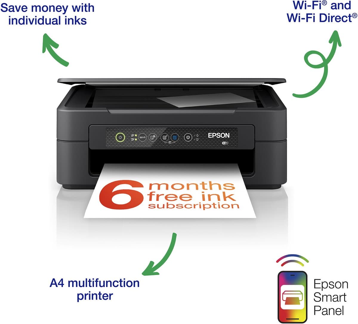 Epson XP-2200: compacte A4 inkjetprinter met wifi en scannen thumbnail 4