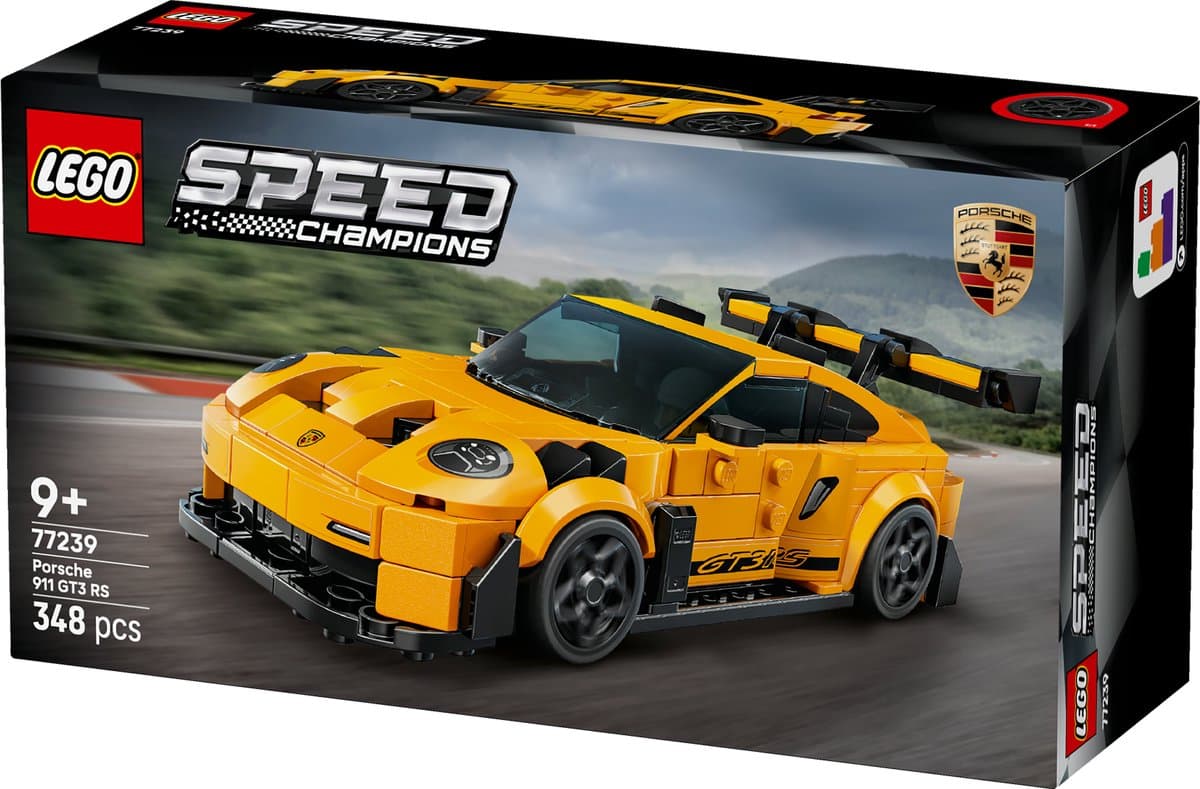 LEGO Porsche 911 GT3 RS 77239, 348 onderdelen thumbnail 2