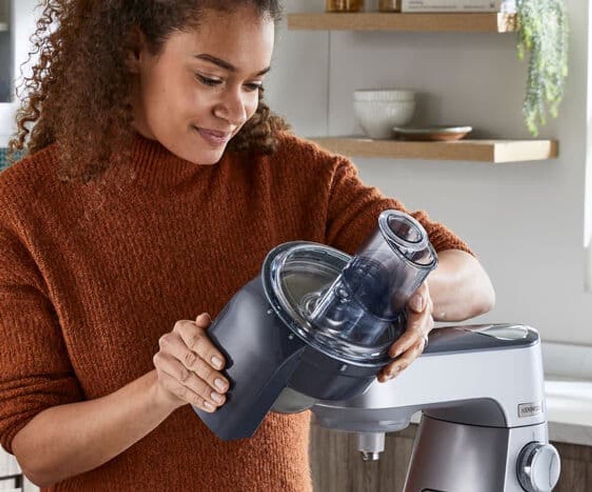Kenwood Blokjessnijder KAX400PL - Roestvrijstalen accessoire thumbnail 2