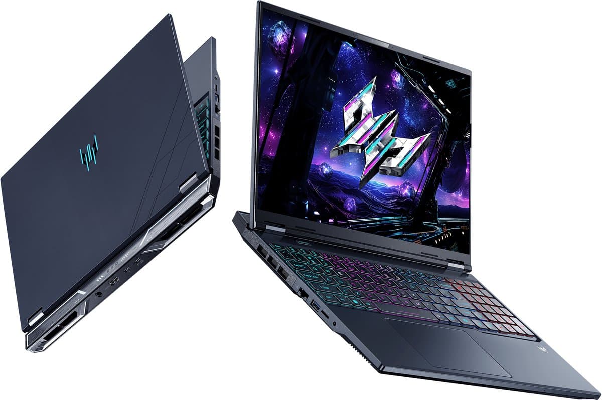 Acer Predator Helios Neo 16 AI PHN16‑73‑9228 - Gaming Laptop - 16 inch - RTX 5070 Ti - Core Ultra 9 - 2 TB SSD - 64 GB RAM - QWERTZU thumbnail 6