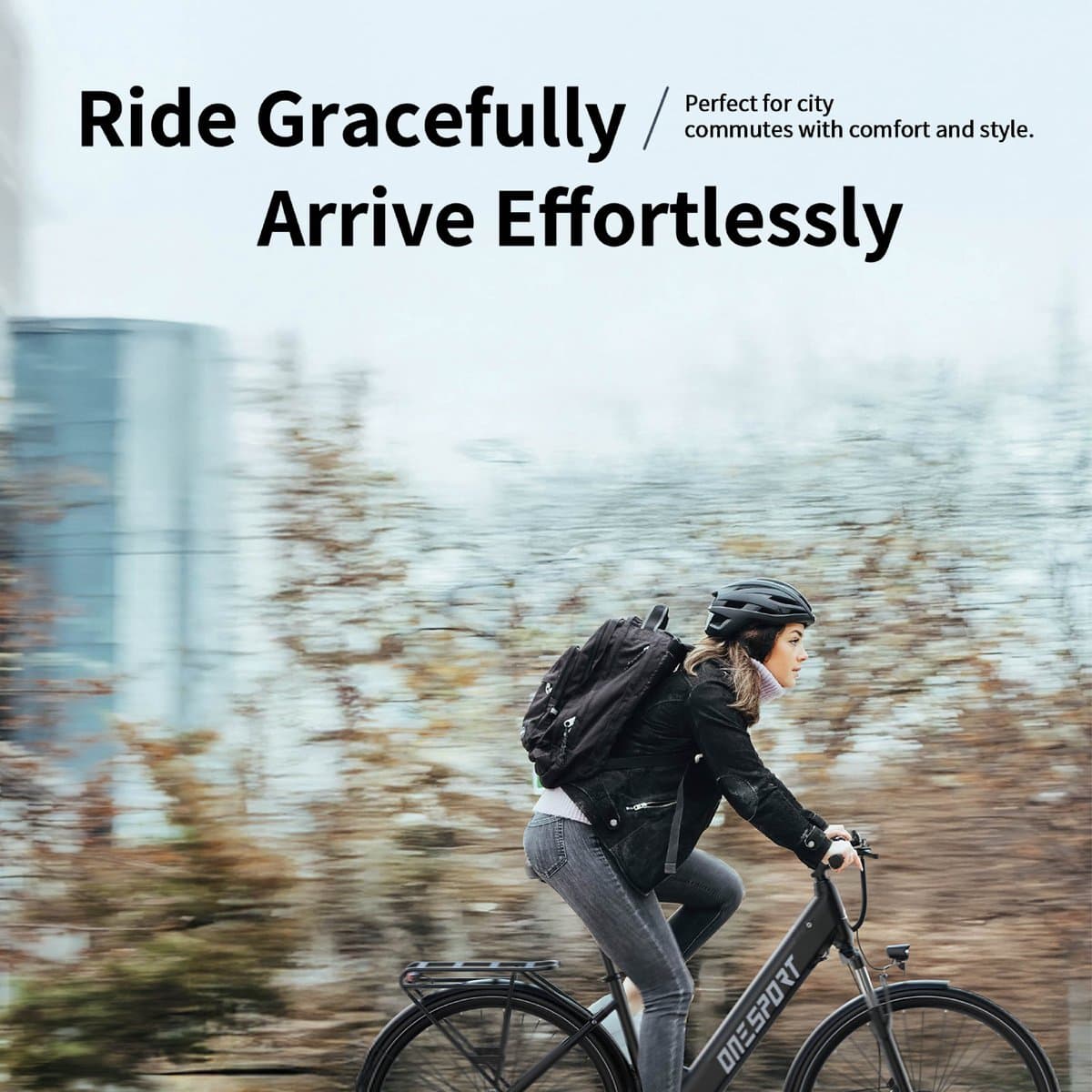 ONESPORT OT12 E-bike - 25 km/u - 27.5inch - 40km actieradius - 250W motor - 36V 13Ah accu - grijs thumbnail 7