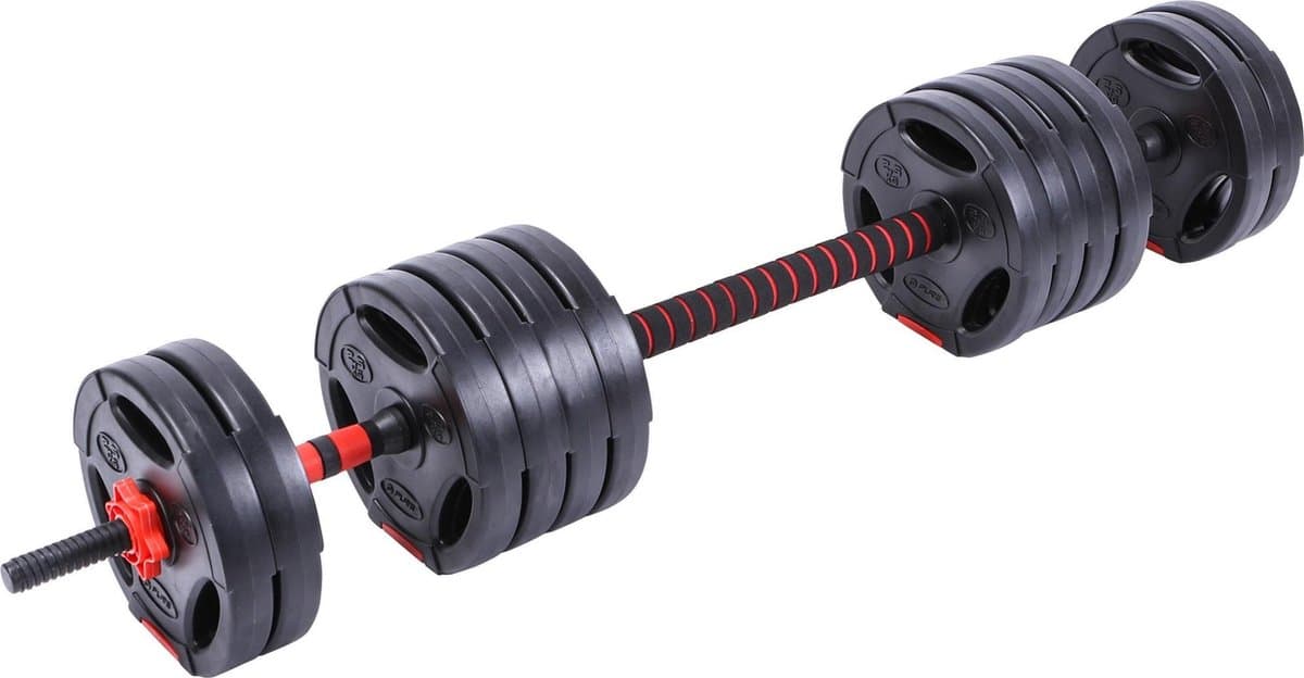 Pure2Improve - Halterset - Dumbbell set - 2 in 1 - Verstelbaar - 30 kg thumbnail 4