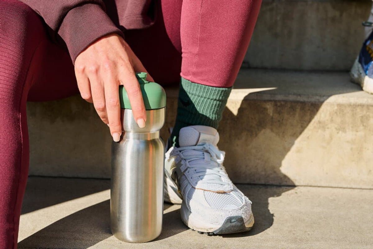 Mepal RVS bidon pull Sport - 800 ml - Pak. open en drink - Lichtgewicht RVS - Vaatwasmachinebestendig - Drinkflessen - Moss green thumbnail 8