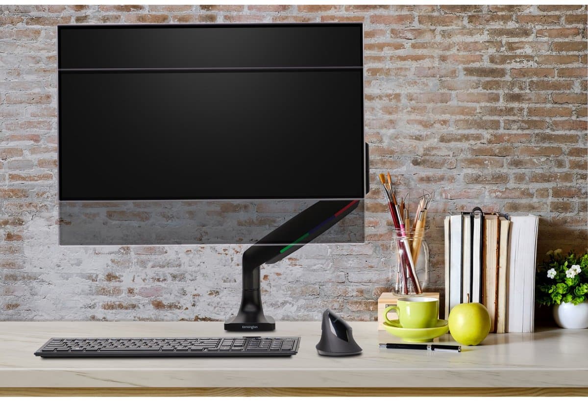 Kensington SmartFit® Enkele Monitor arm - In hoogte Verstelbaar - Zwart thumbnail 7