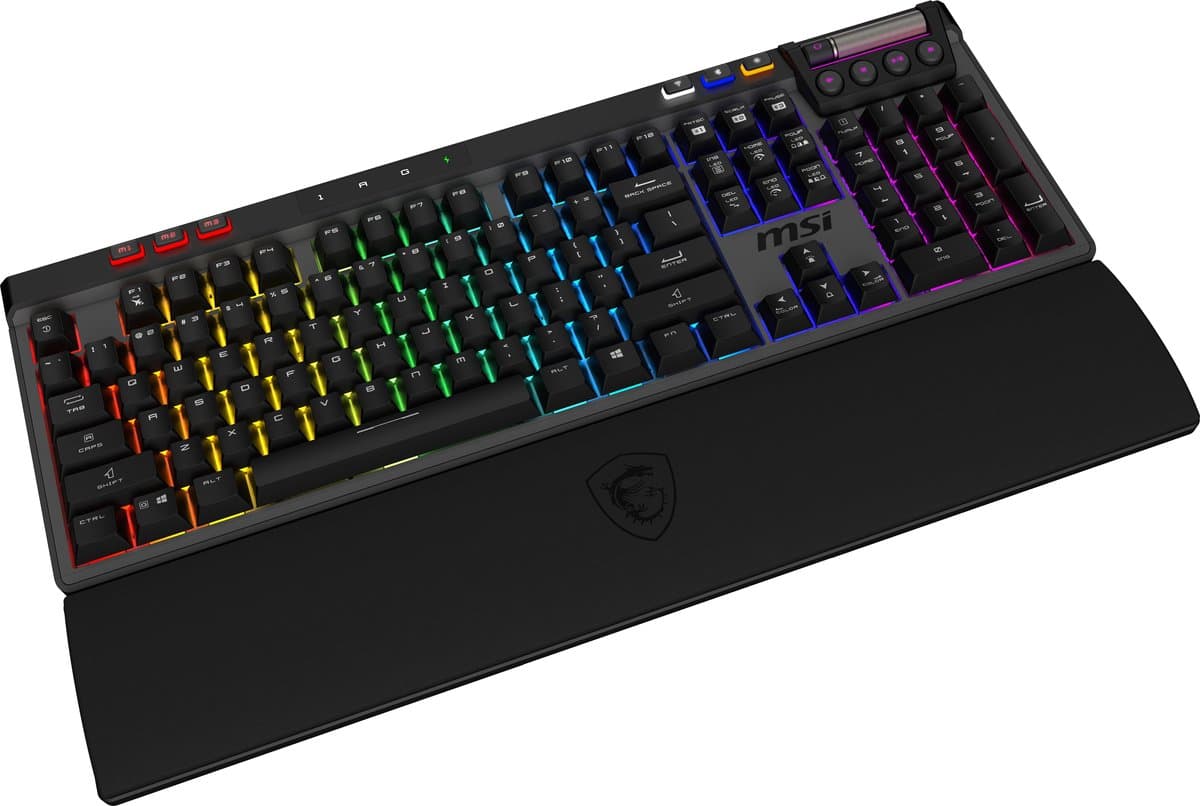 MSI STRIKE PRO WIRELESS - Silent Gaming Keyboard 1500h thumbnail 4