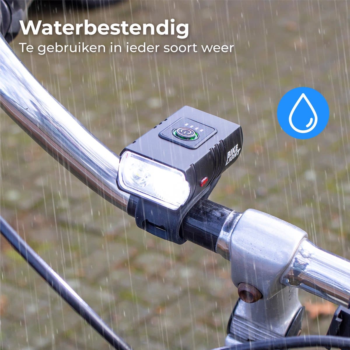 Nuvance Fietsverlichting - Fietslamp - 6 Standen - 1000 Lumen - Fietslampje - Voorlicht - Achterlicht - USB oplaadbaar thumbnail 2