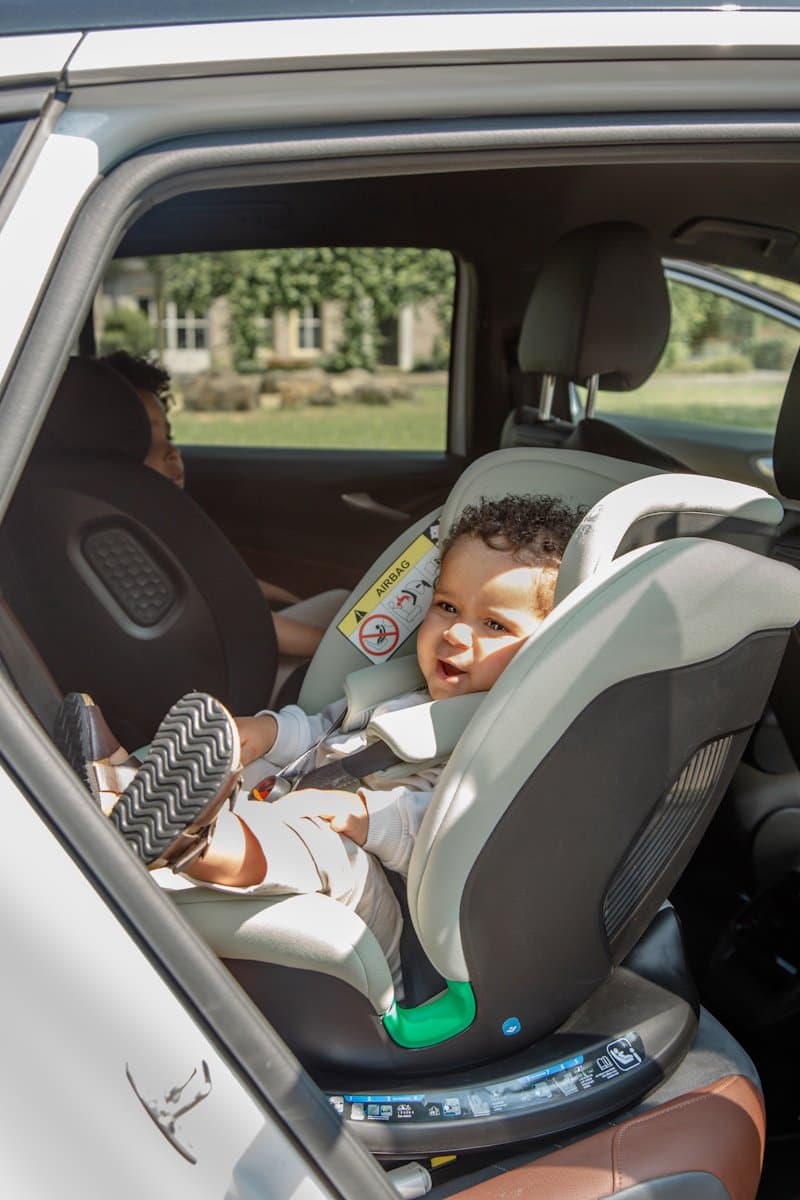 Ding Mae Autostoel - Zwart - 360° Draaibare Isofix Autostoel - i-Size - Vanaf 40 tot 150cm - 0 tot 12 jaar thumbnail 5