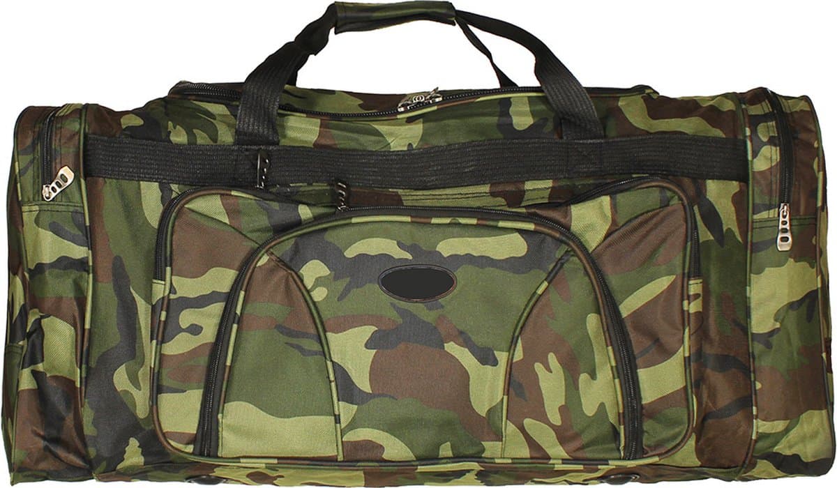 Grote Sport Tas XXL Duffel Bag 80LTR Camouflage - Origineel Design thumbnail 3