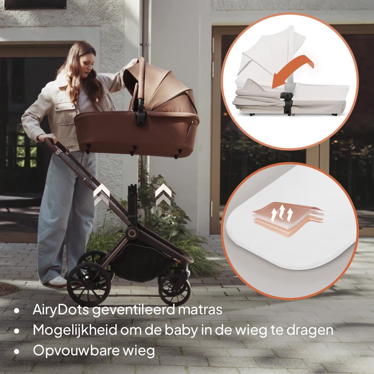 Lionelo Mika Plus 3in1 - Complete set met i-Size autostoel thumbnail 3