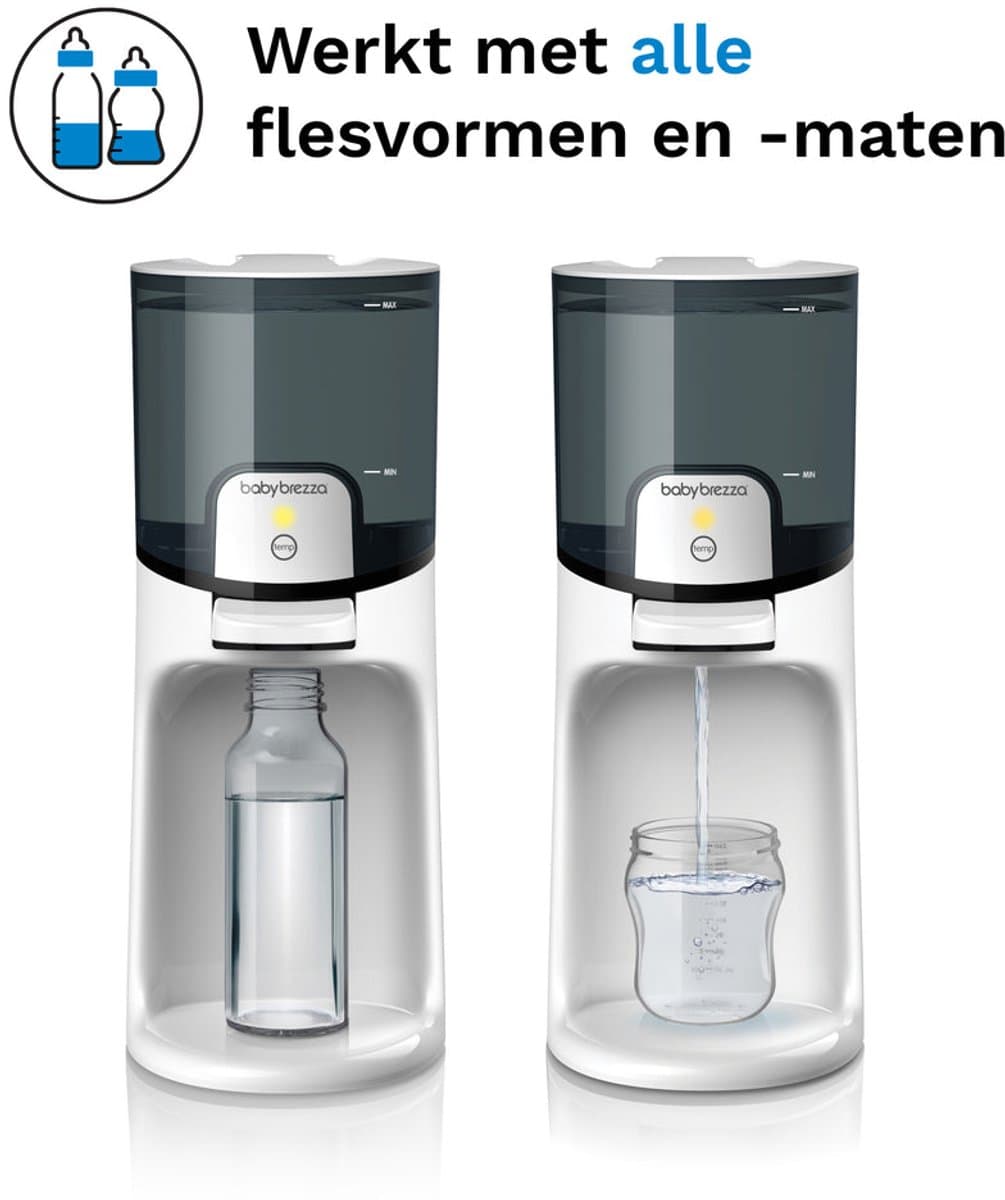 Baby Brezza Instant Warmer – Direct Warm Water voor Flesvoeding – Flessenwarmer - Wit thumbnail 3