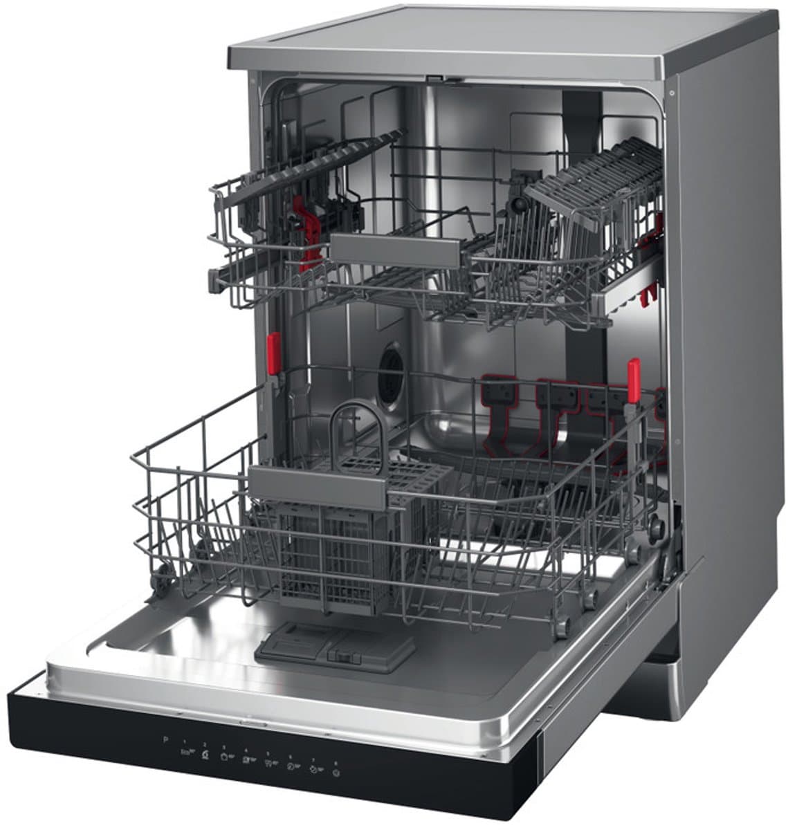 Whirlpool WH3FB14BN7A0X - PowerCleanPro - Vrijstaande vaatwasser 60 cm thumbnail 5