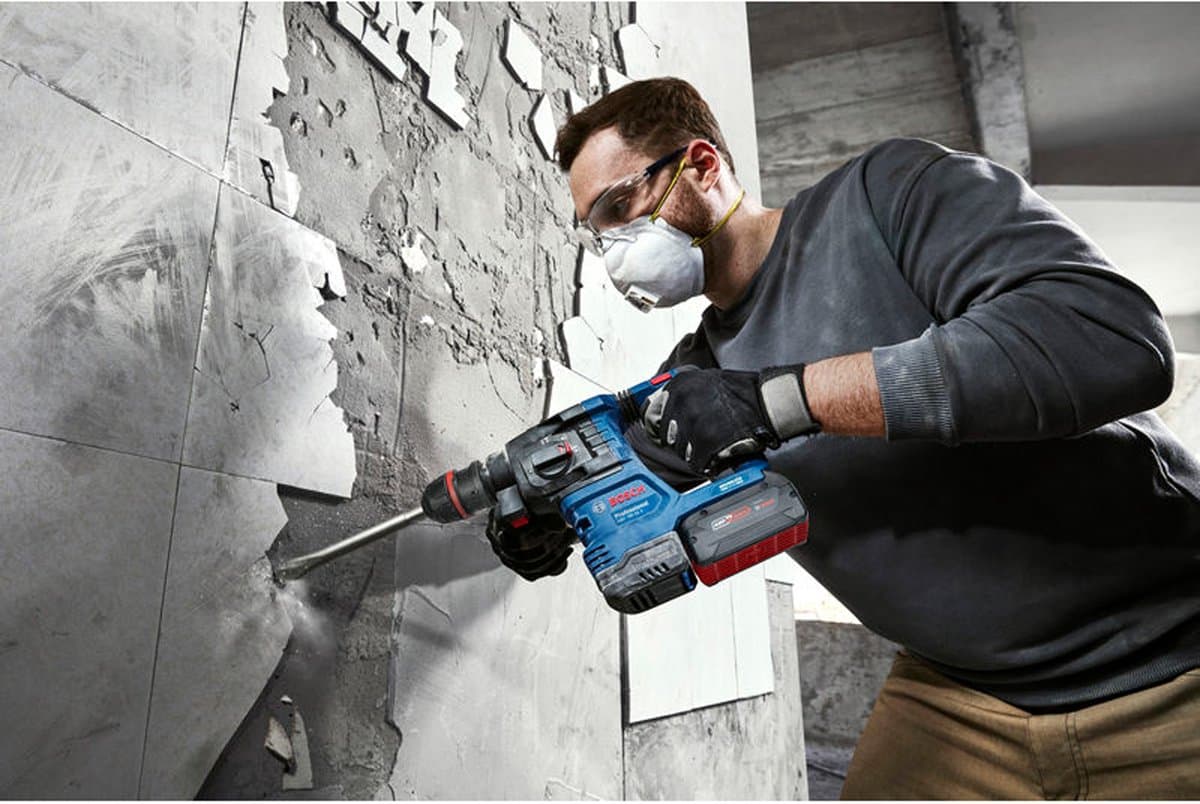 Bosch Professional GBH 18V-22 X Accu combihamer ONECHUCK SDS-Plus 2,0J 18V Basic Body - 0611924100 thumbnail 2