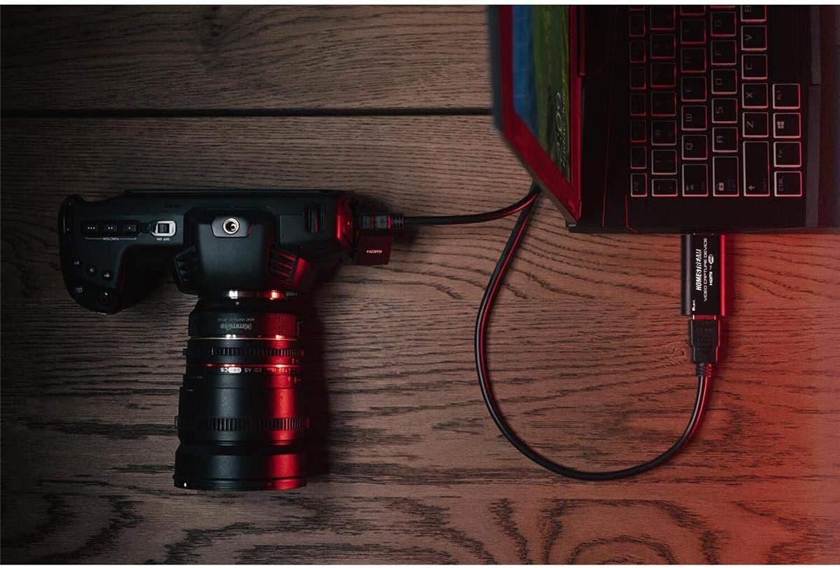 HDMI Capture Card naar USB 2.0 voor 1080p Video Opname (DSLR, Camcorder, Action Cam) thumbnail 2
