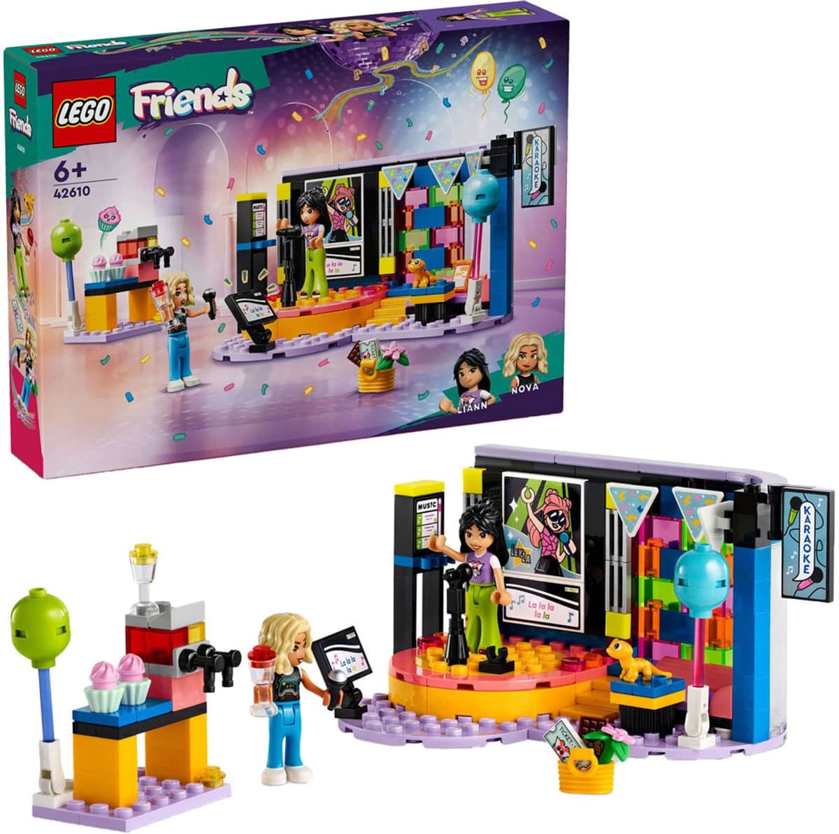 LEGO Friends Karaoke Muziekfeestje: draaibaar podium, 196 onderdelen thumbnail 8