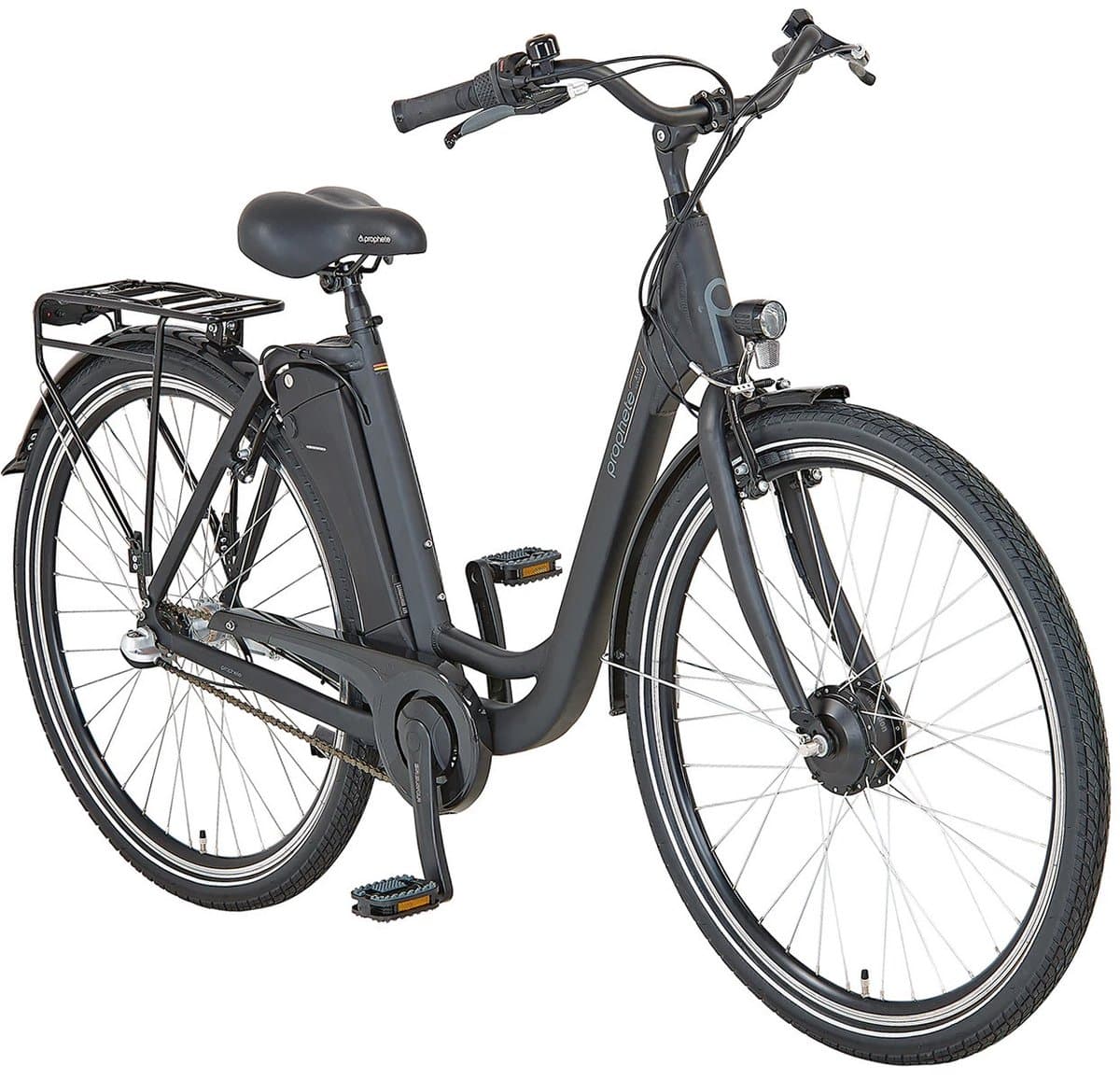 Prophete Geniesser 1.0, dames E-bike, City, 28", Nexus 3, 10.4 Ah, zwart thumbnail 2