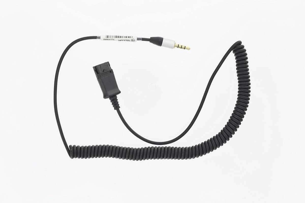 Headset met Microfoon - PC Headset Mono - Kantoor Bellen - ENC Omgevingsruisonderdrukking - 250 Grams - Zwart thumbnail 2