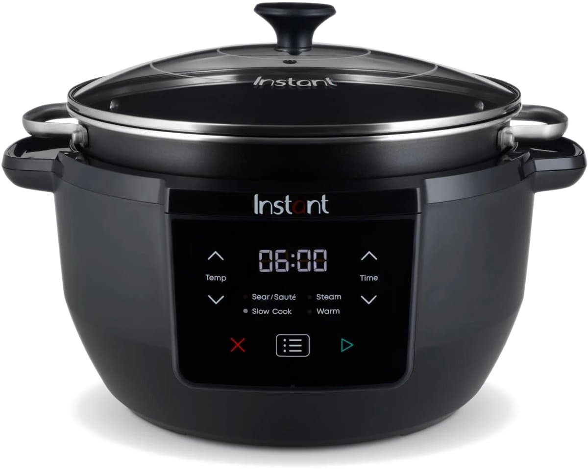 Instant Pot Superior 7,2L Slow Cooker - 4-in-1 Slowcooker - Sauteren - Stomen - Warmhouden - Tot 10 Porties - One-Pot Koken