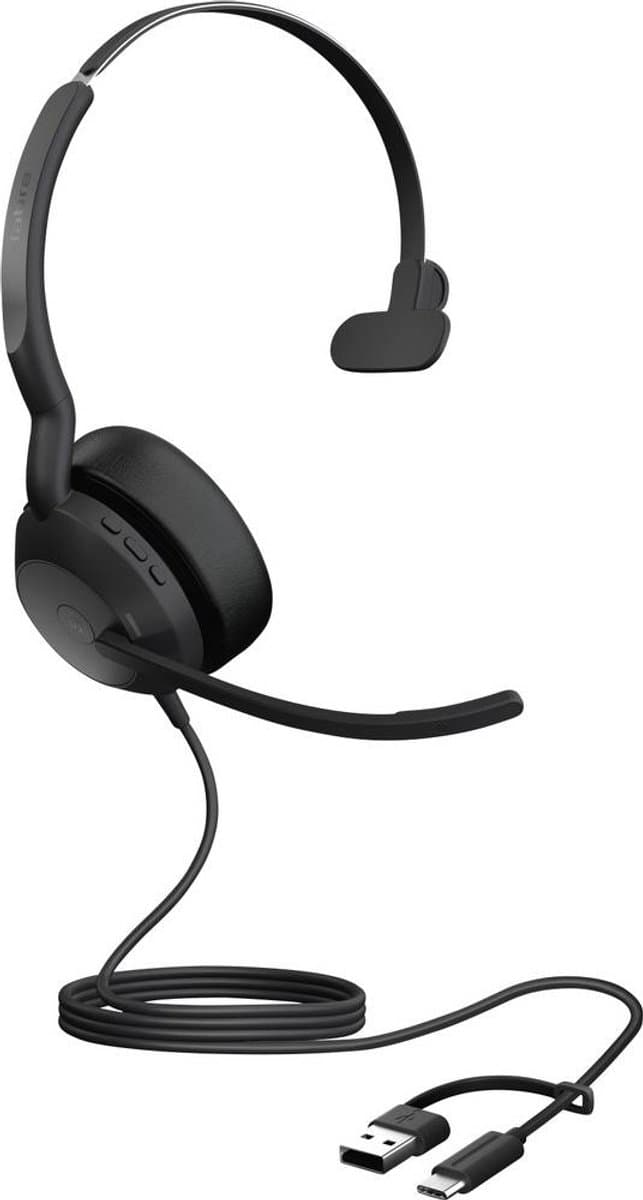 Jabra – Evolve2 50 MS – Mono bedrade headset – ANC – Busylight 360° thumbnail 7