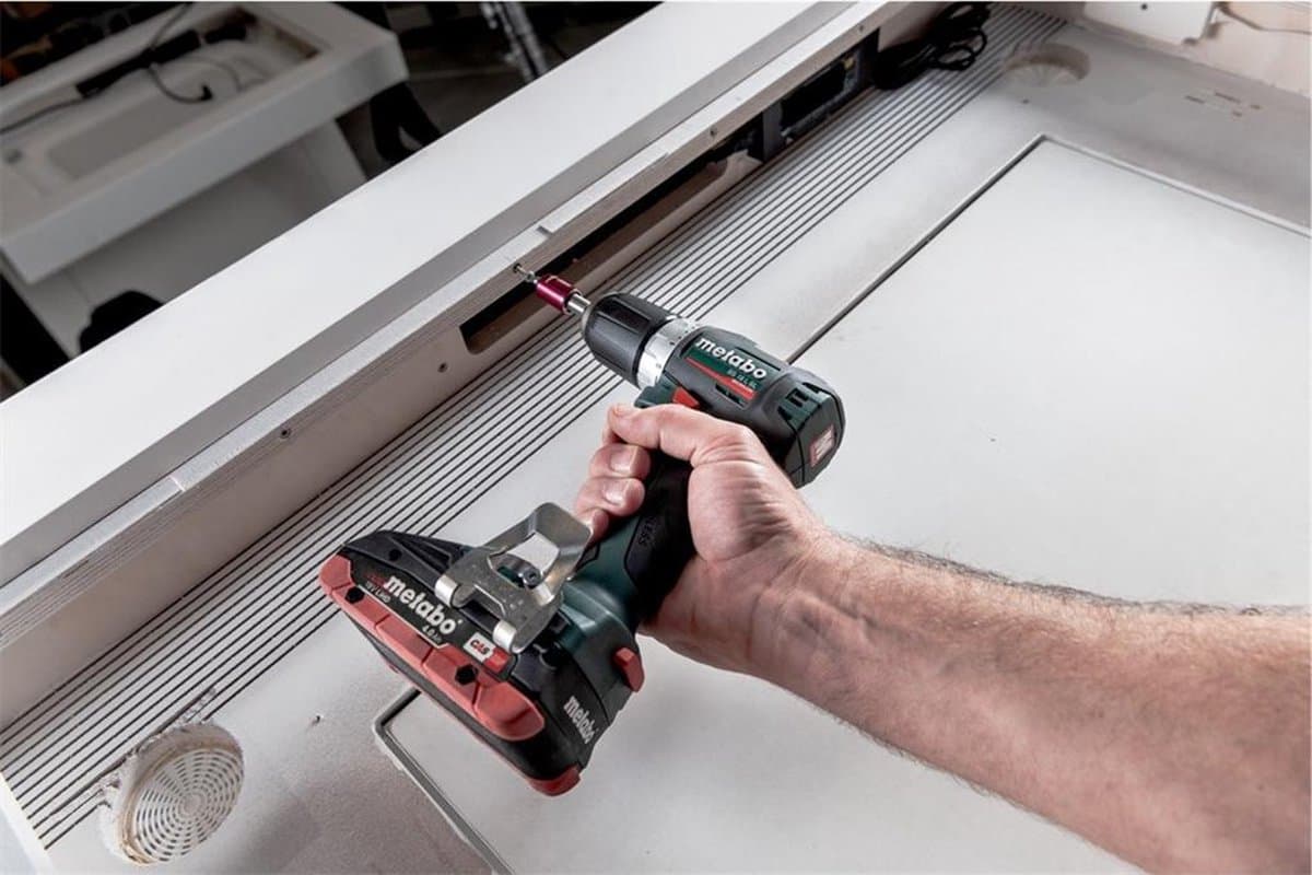 Metabo BS 18 L BL 18V Li-Ion Accu boor-/schroefmachine body in Metaloc thumbnail 3