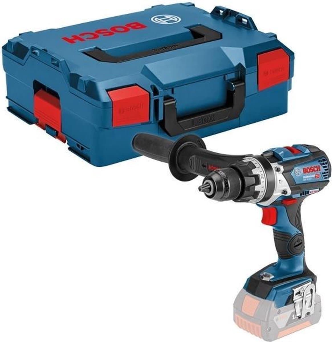 Bosch Professional GSB 18V-110 C Accu Klop-/Schroefboormachine 18V Basic Body In L-Boxx - 06019G030A thumbnail 7