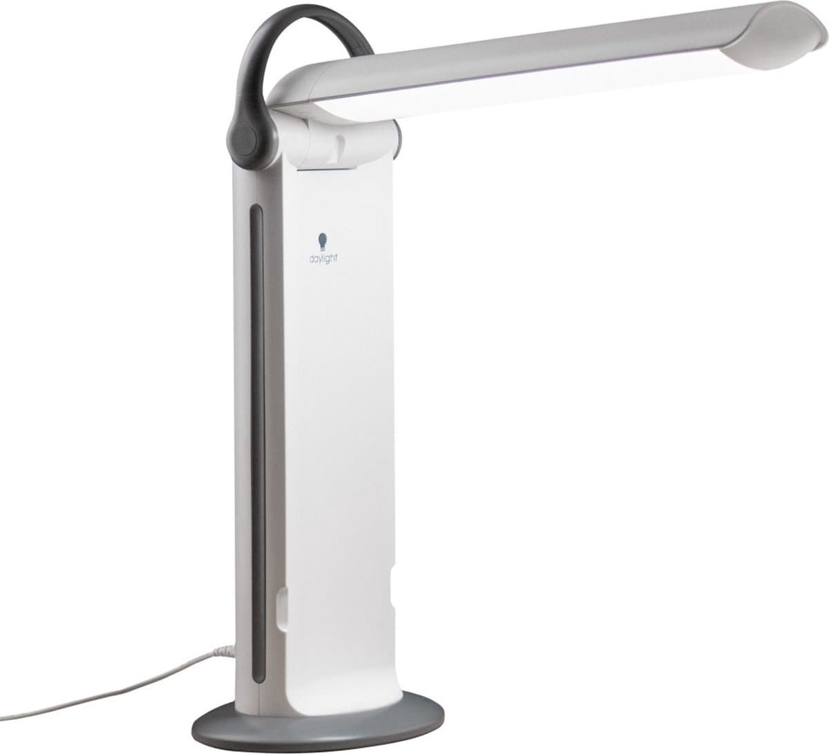 Daylight Twist 2 E35070 - Bureaulamp dimbaar - Leeslamp met LED - Daglichtlamp - Dimbaar - Wit - Design