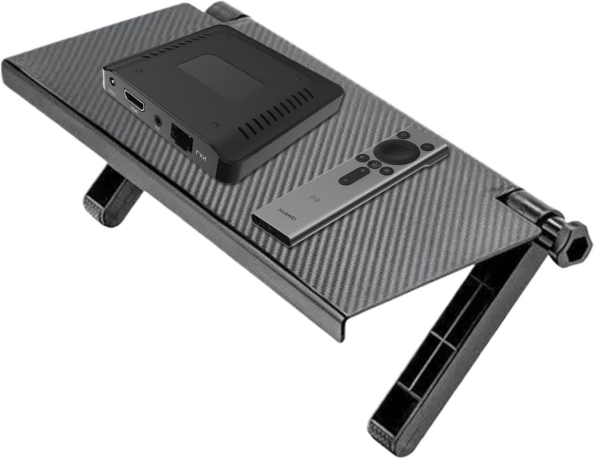 Monitorrek - Tv-plank - Ruimte Besparen - Montage Zonder Boren - 33 x 16 cm - Enkele Kenmerken