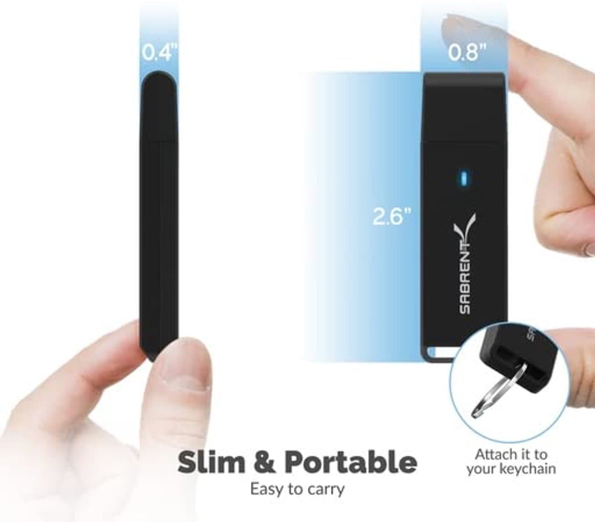 USB 3.0 Micro SD en SD Kaartlezer voor Snelle Gegevensoverdracht thumbnail 2