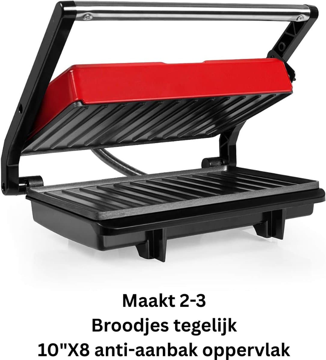 DailySupplies® Tosti Apparaat - Panini Grill - Contactgrill thumbnail 4