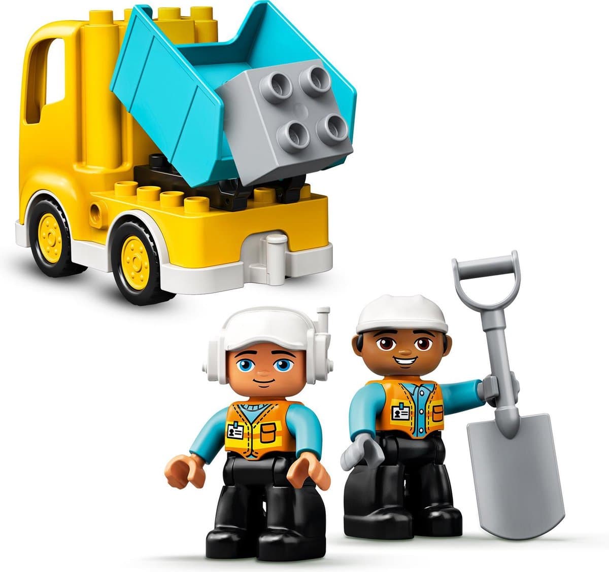 LEGO DUPLO Truck & Graafmachine met rupsbanden - 20 stenen thumbnail 2